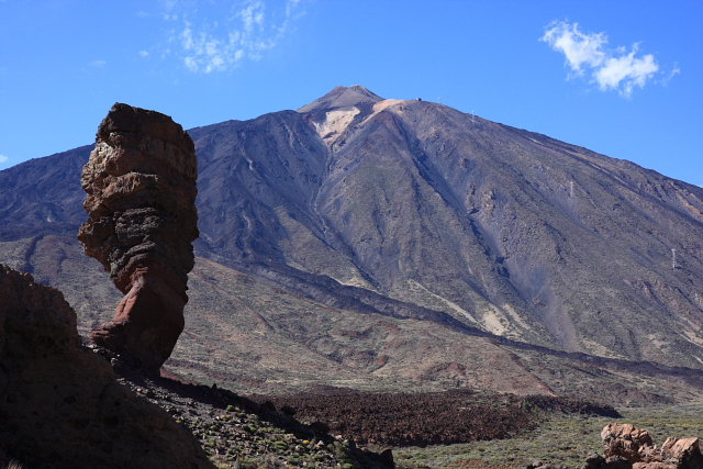 Finger Gottes mit Teide